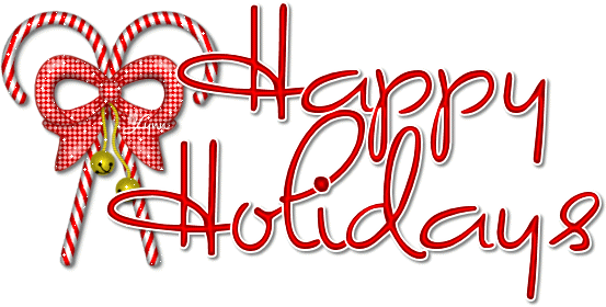 Happy Holidays PNG Picture