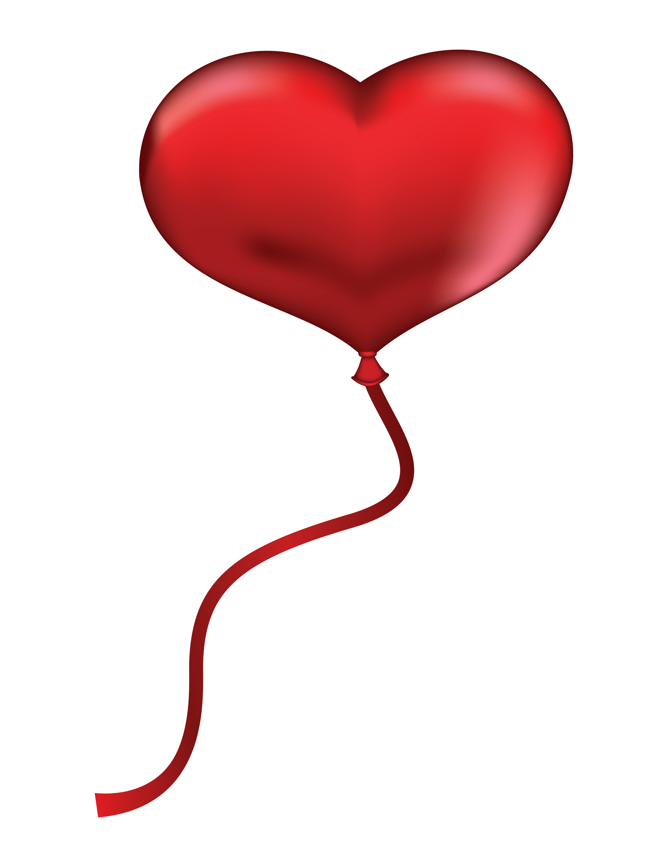 Heart Balloons PNG High-Quality Image
