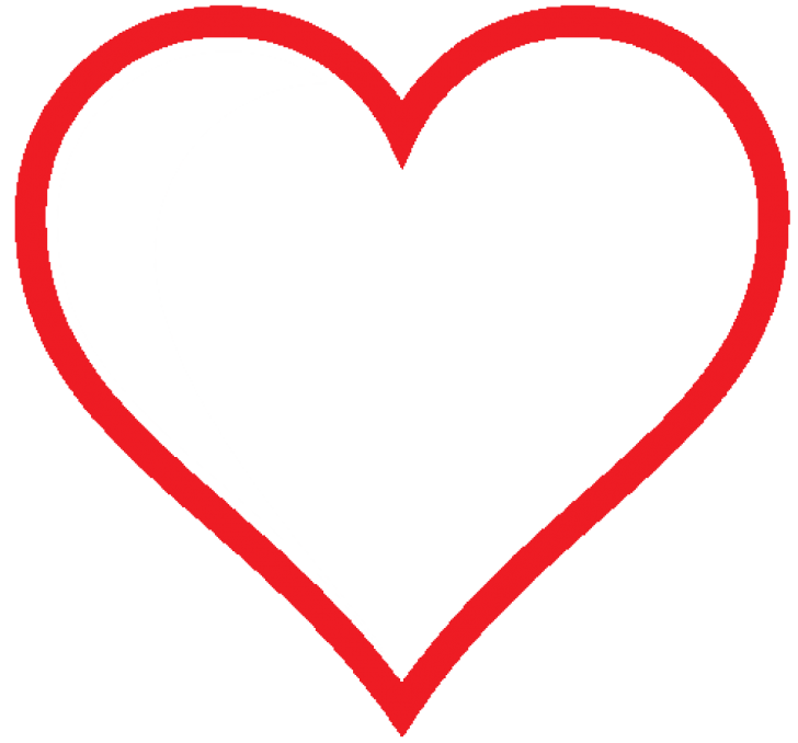 Immagine del cuore PNG con sfondo Trasparente