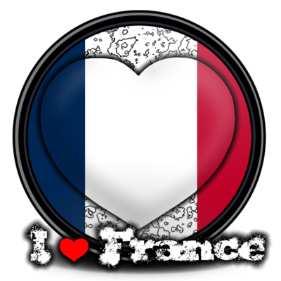 I Love France PNG High-Quality Image