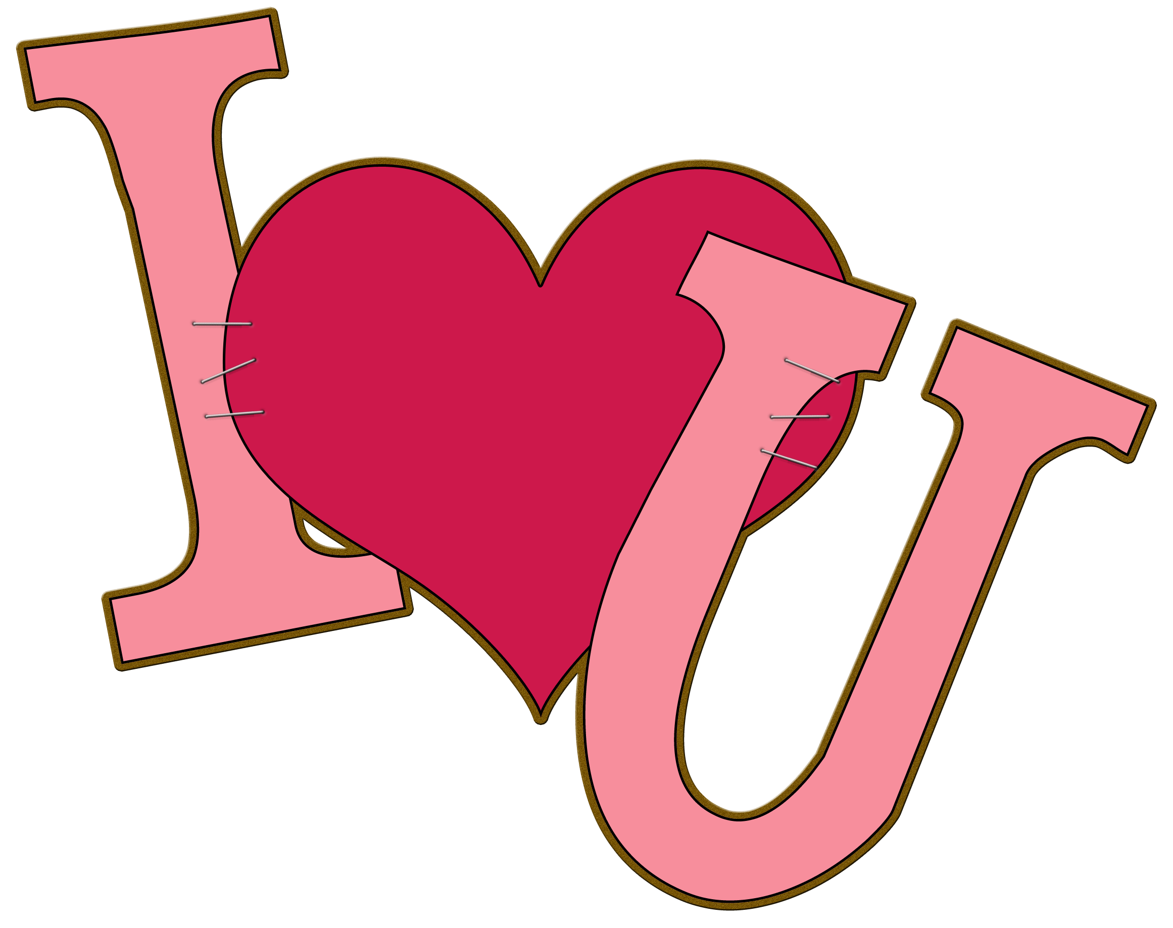 I Love You Mom PNG Pic