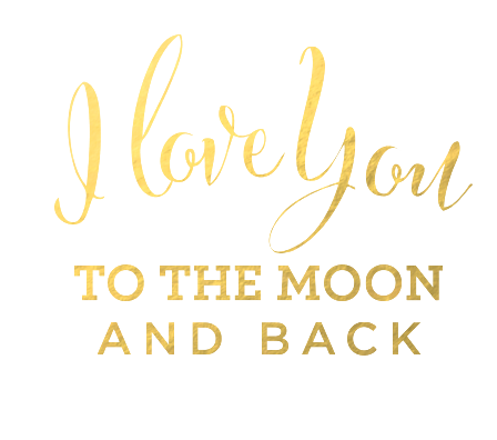 I Love You To The Moon And Back PNG Download Image