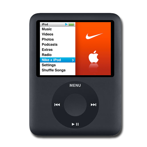 iPod Transparan Background PNG
