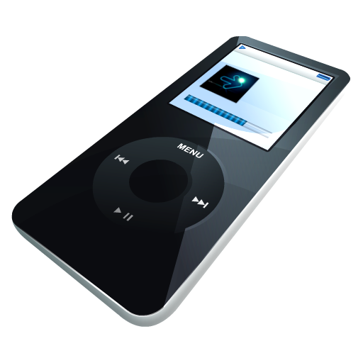 Imagem transparente do iPod