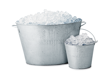 Ice Bucket PNG Image with Transparent Background