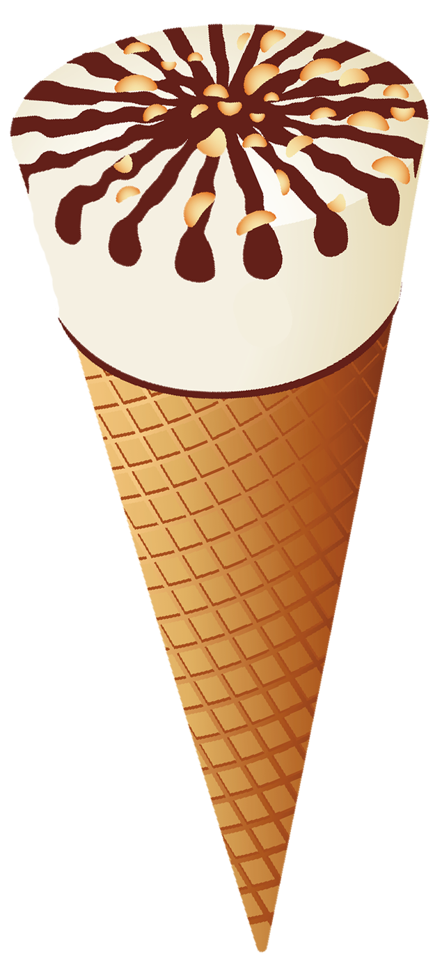 Immagine del cono del cono del gelato