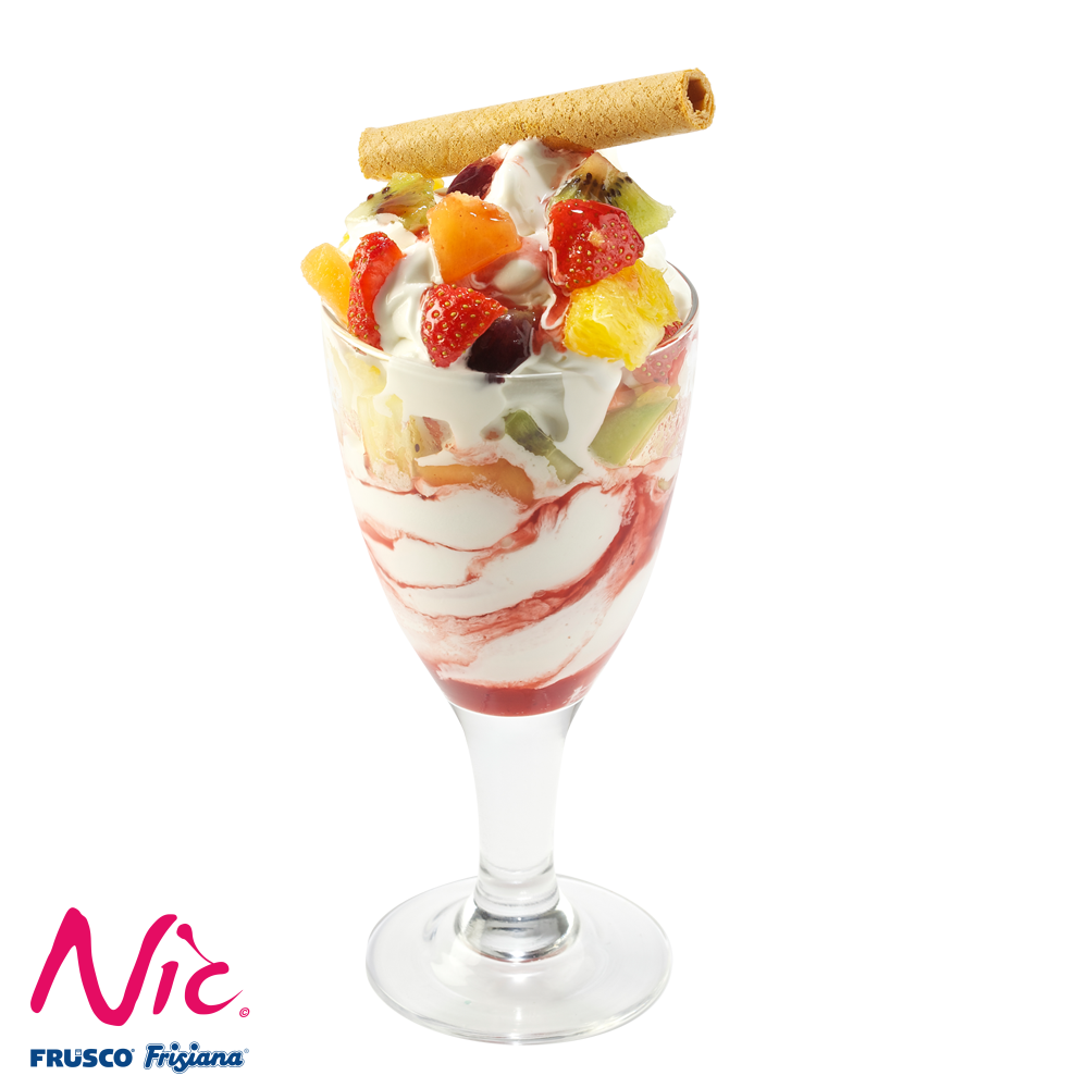 Imagem transparente de sobremesas de sorvete