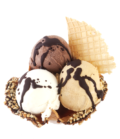 Ice Cream Desserts Transparan Gambar
