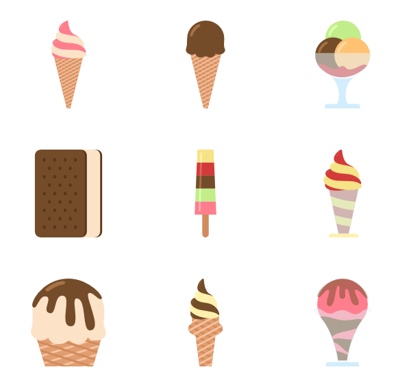 Imagen Transparente de helado
