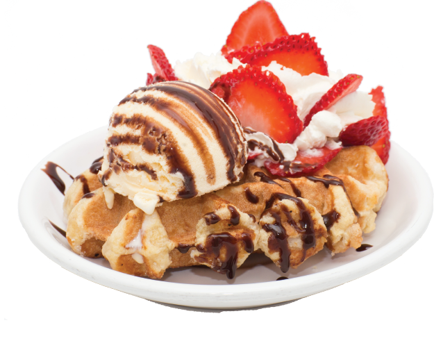 Download gratuito di Waffle PNG del gelato