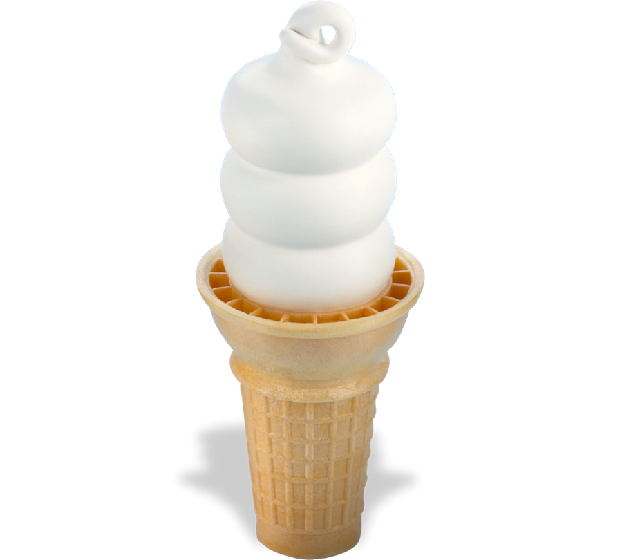 Ice cream waffle PNG foto
