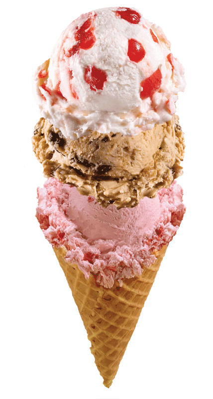 Waffle gelato PNG Pic