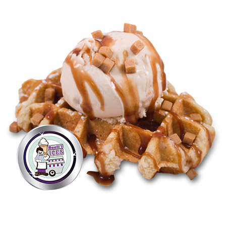 Ice Cream Waffle Transparent Background PNG