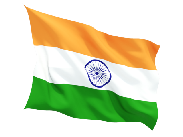 India Flag PNG Image Background