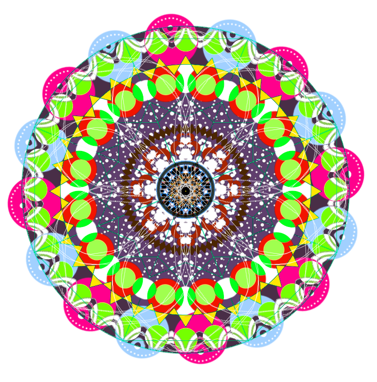 Kaleidoskop Gambar PNG Gratis