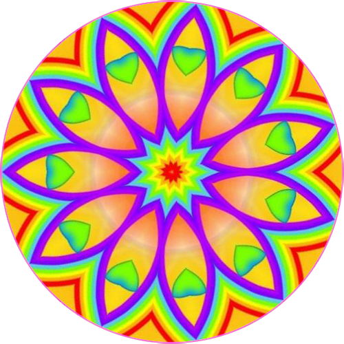 Kaléidoscope PNG image de fond