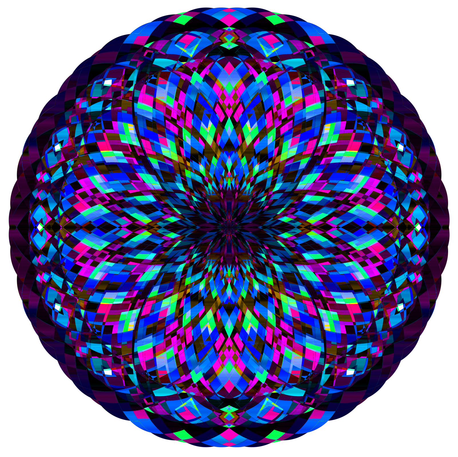 Kaleidoskop PNG-Bild