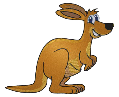 Kangaroo Kartun PNG Foto