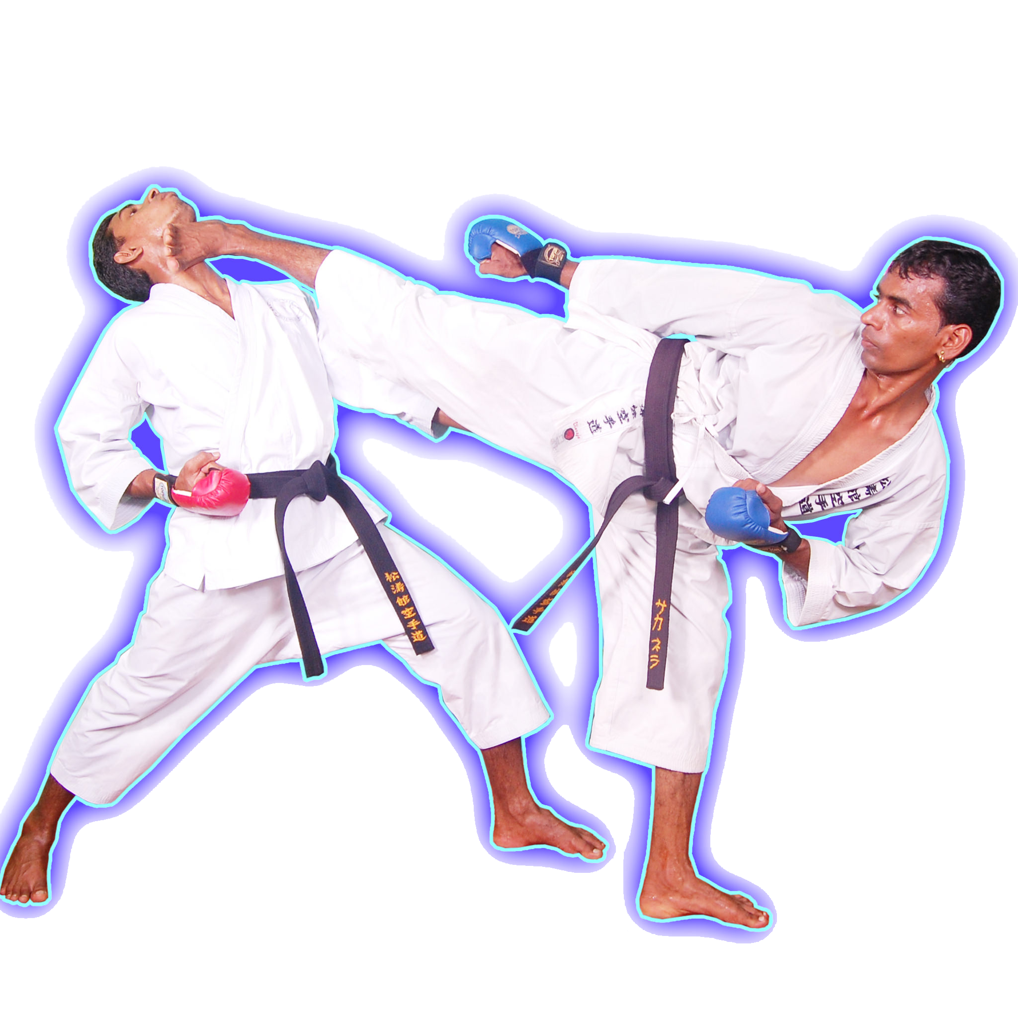 Karate Kick PNG imagen Transparente