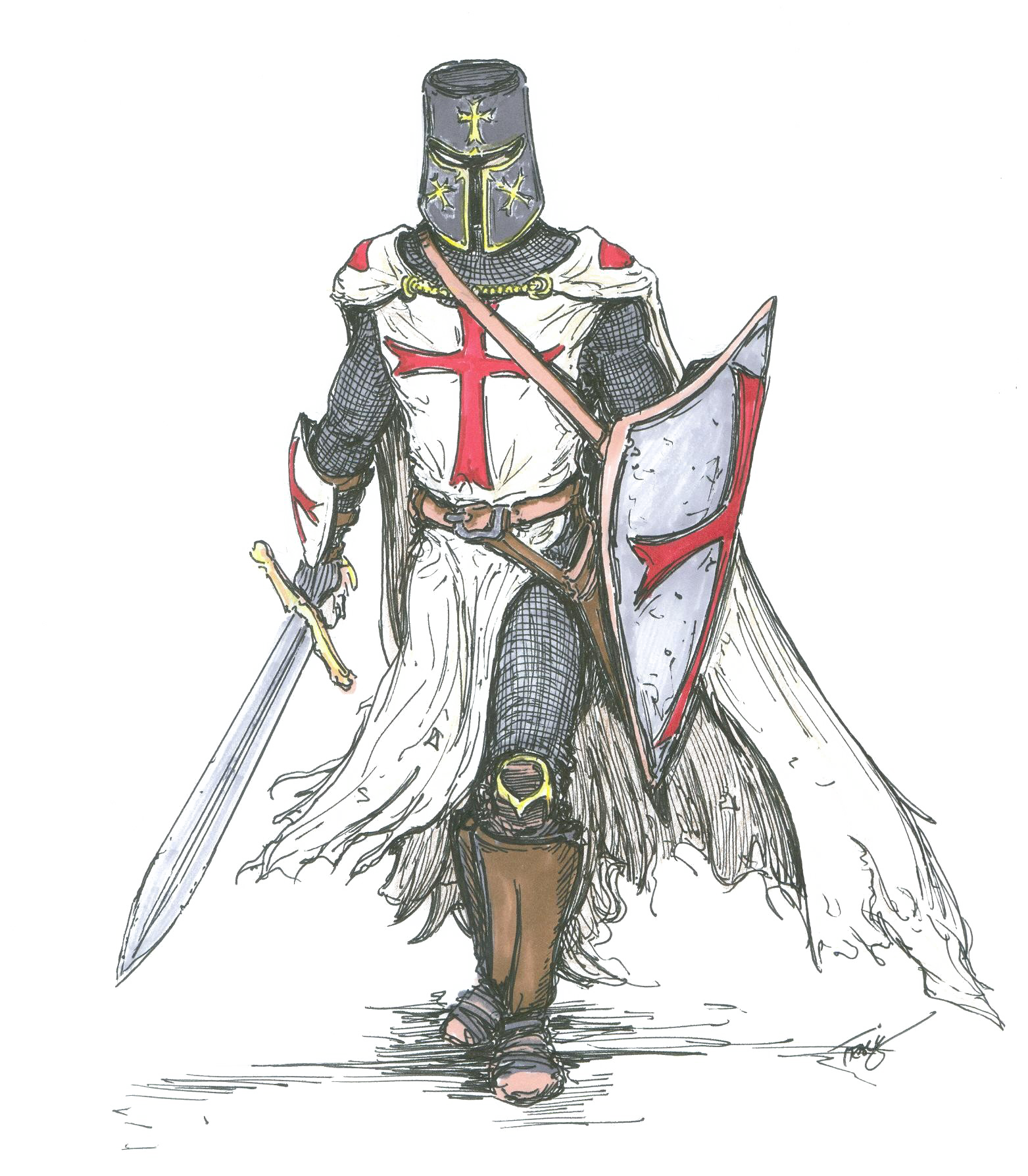 Рыцарь PNG прозрачный образ