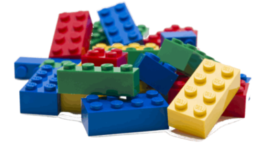 Lego Transparan Gambar