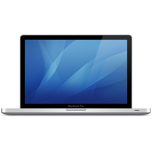 Mac Laptop Download Transparentes PNG-Bild