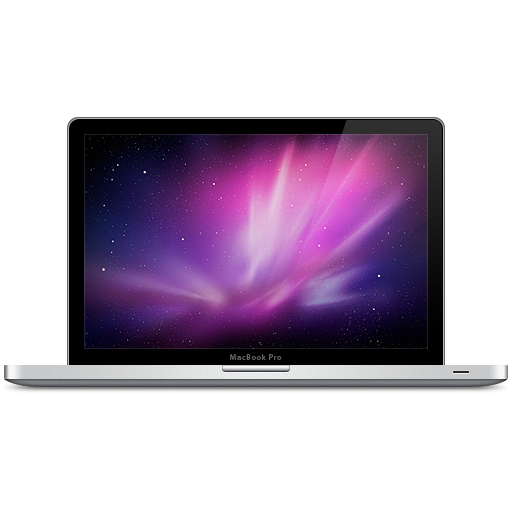 Mac Laptop PNG Image with Transparent Background