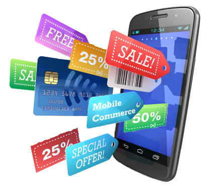 Mobile Commerce PNG-Bild