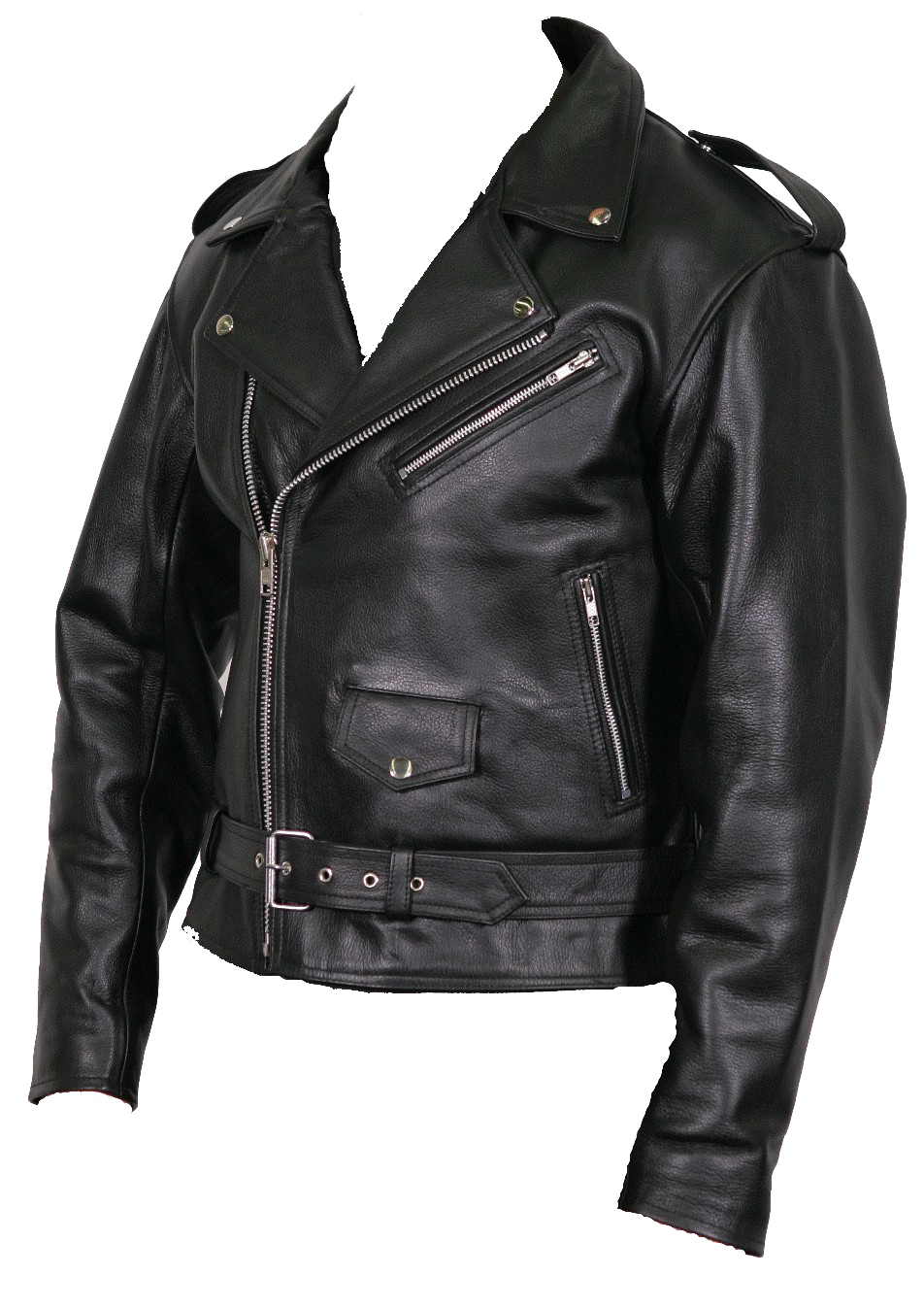Jaqueta de couro de motocicleta PNG imagem transparente