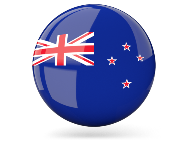 Neuseeland-Flagge PNG-Bild