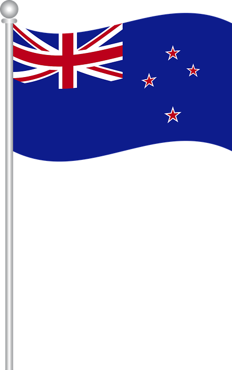 Imagem transparente da bandeira de Nova Zelândia PNG