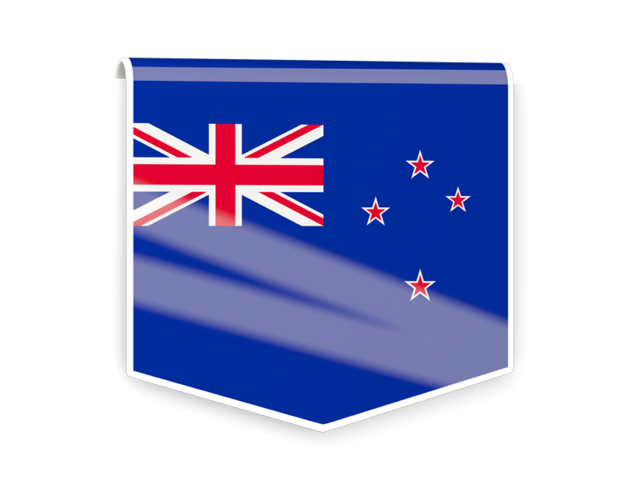 Immagine Trasparente della bandiera della Nuova Zelanda