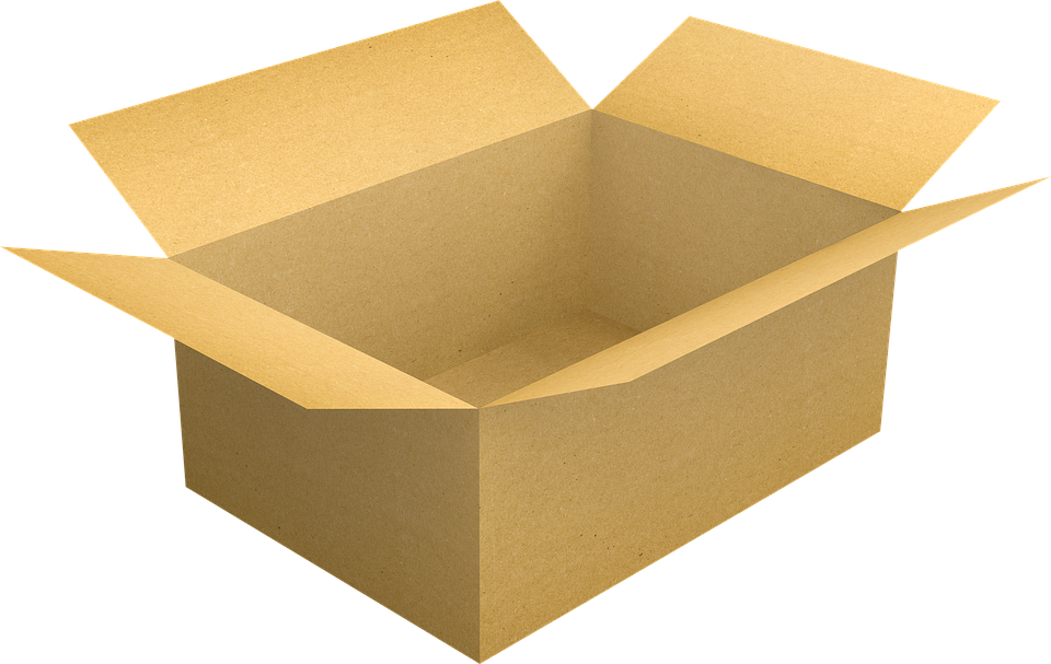 Caja de paquete PNG Imagen