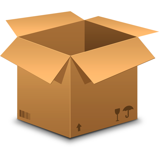 Immagine Trasparente della scatola del pacchetto