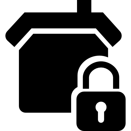 Imagem transparente de PNG de casa padlock