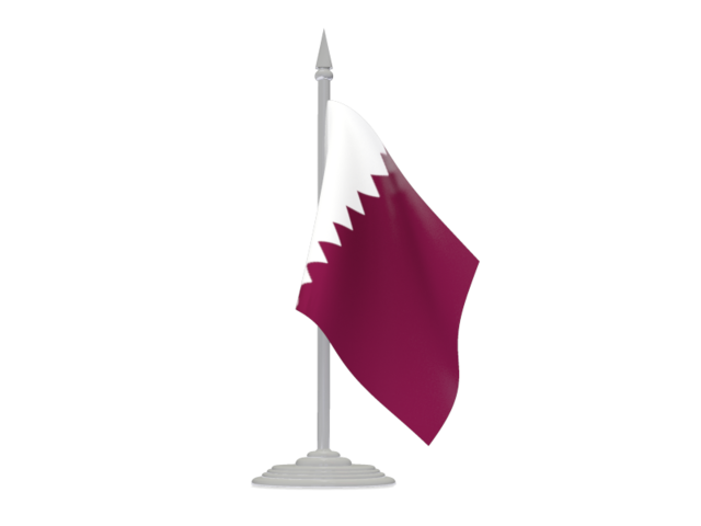 Katar-Flagge PNG-Bild