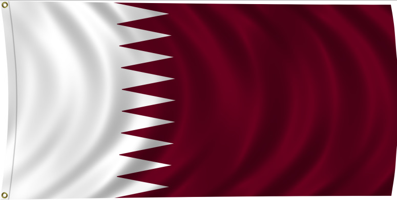 Imagem transparente da bandeira do Qatar