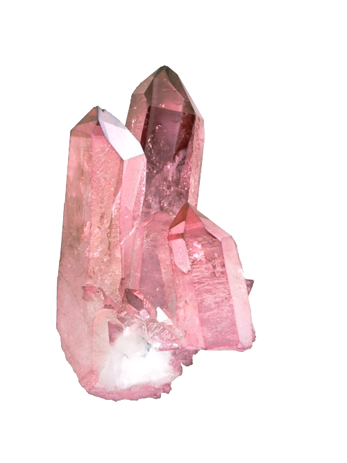 Images Transparentes de cristaux de quartz