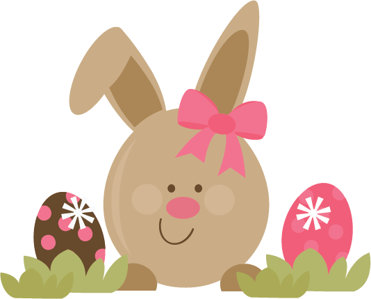 Rabbit Easter PNG Background Image