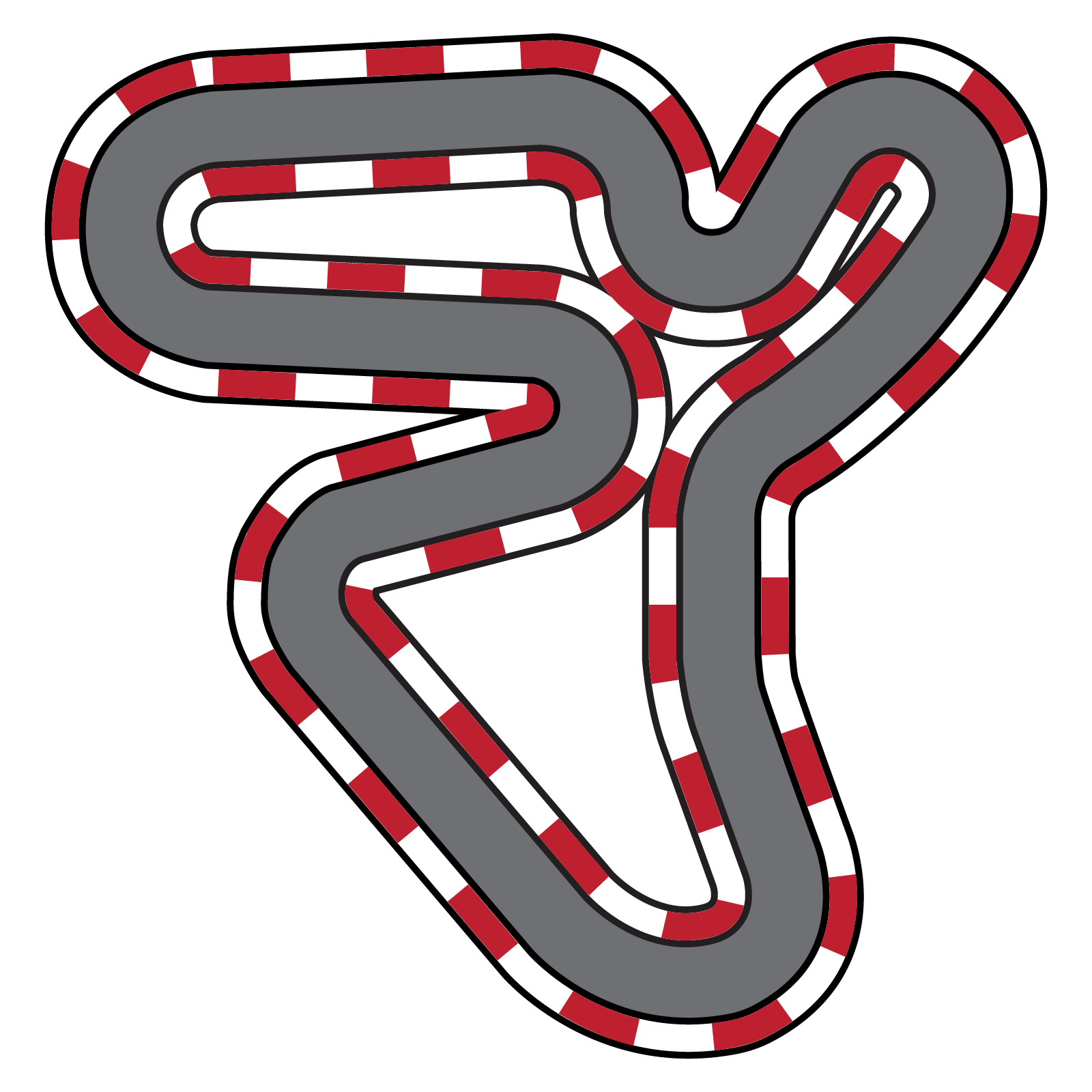 Race Track Transparent Background PNG