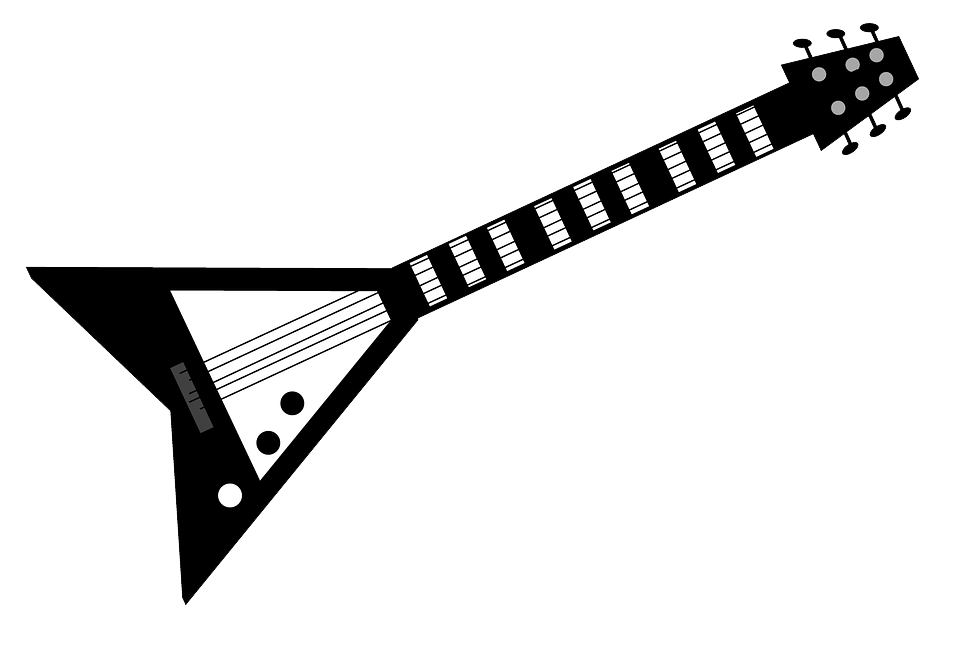 Rocher guitar PNG Pic