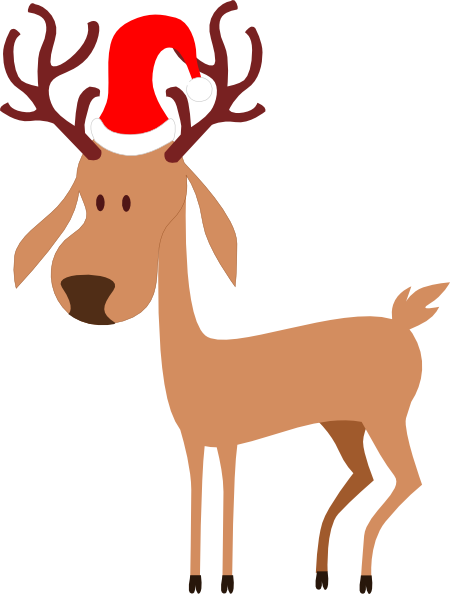 Rudolph le renne nez rouge PNG image de haute qualité