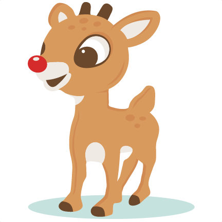 Rudolph limage PNG de renne nez rouge