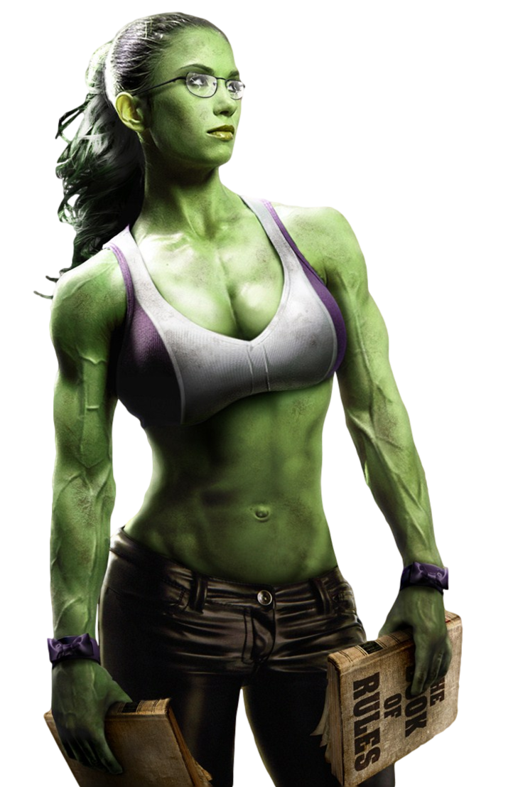 She Hulk Transparent Image