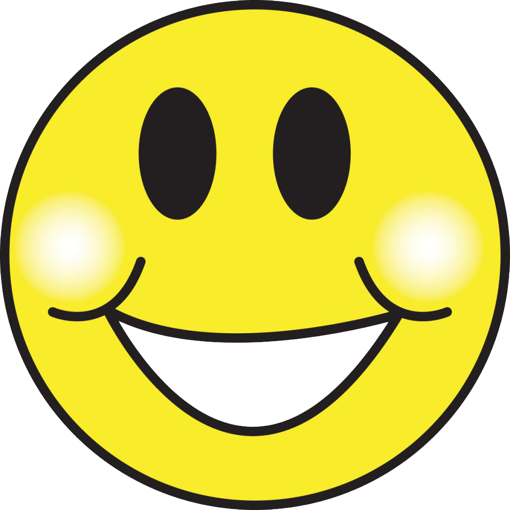 Lächelnder Gesicht PNG-Bildhintergrund