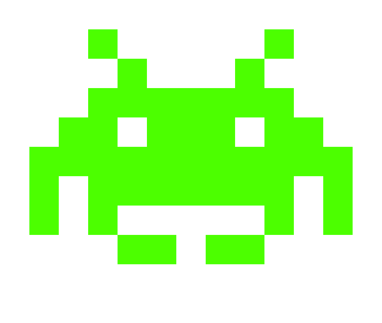 Space Invaders PNG High-Quality Image