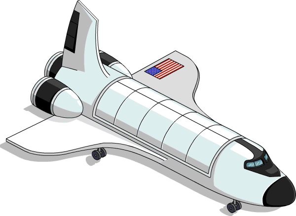 Space Shuttles PNG High-Quality Image
