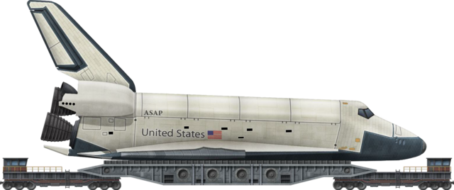 Space Shuttles PNG photo