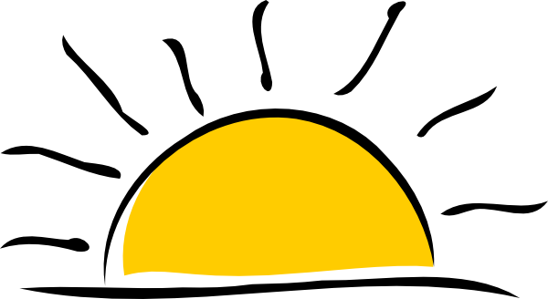 Puesta de sol PNG imagen Transparente