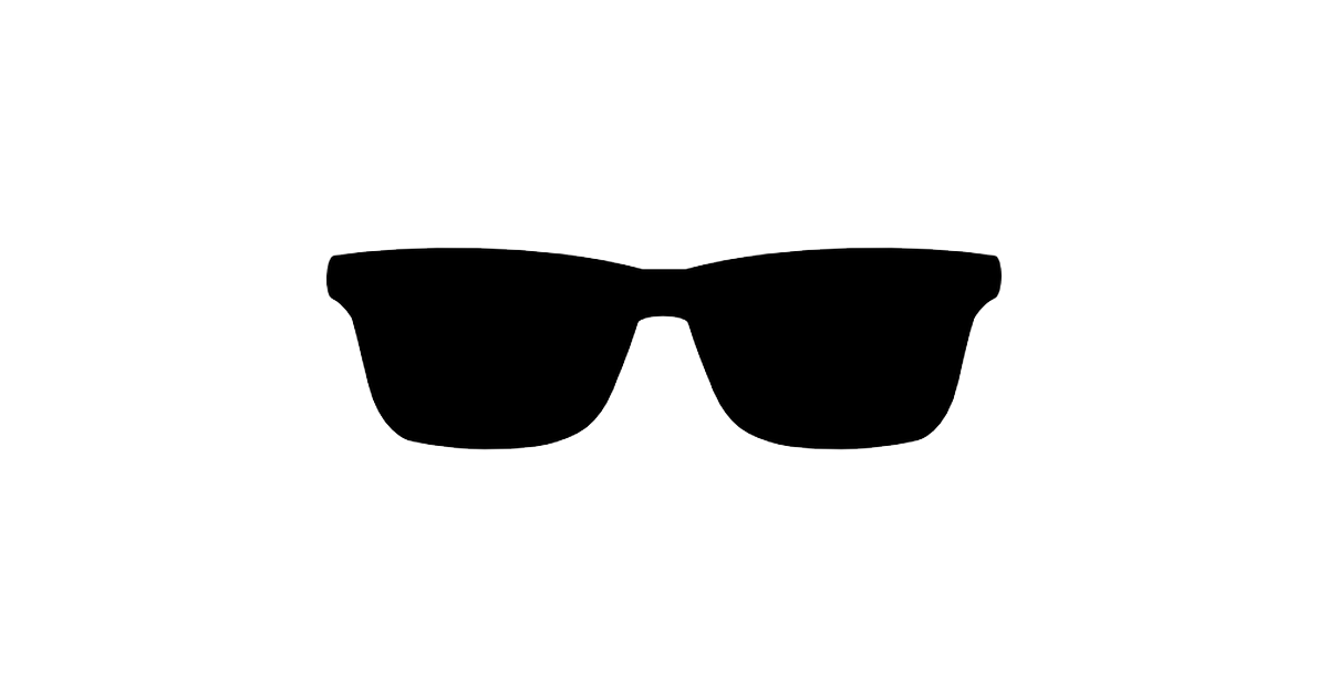 Imagen PNG de gafas de swag